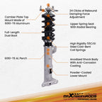 24-Way Adjustable Coilover Suspension Kit for BMW 3 Series E36 (1992-1999)