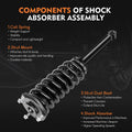 2X Front Quick Complete Struts & Coil Spring Assembly for Lexus LS430 (2001–2006)