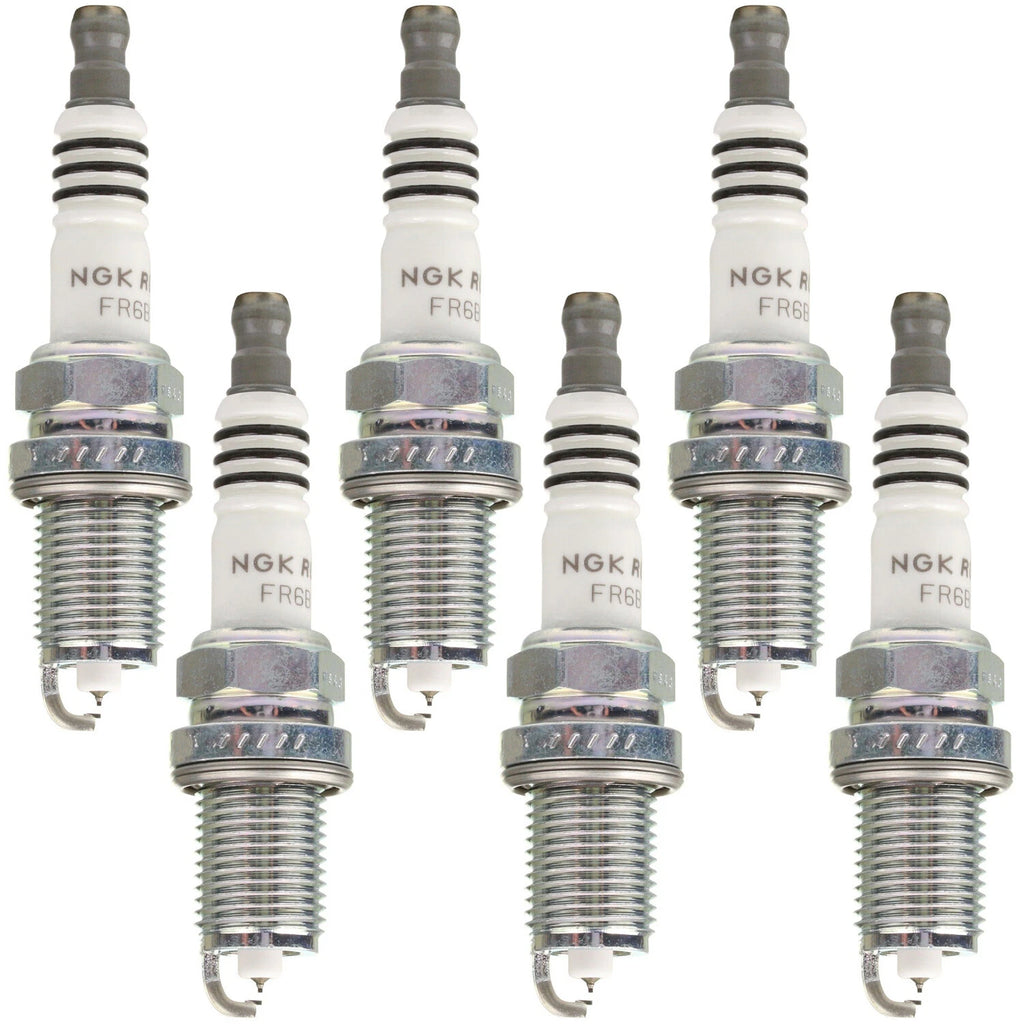 Set of 6 NGK 95159 Ruthenium HX Spark Plugs for Audi Chevy Dodge Jeep Lexus RAM