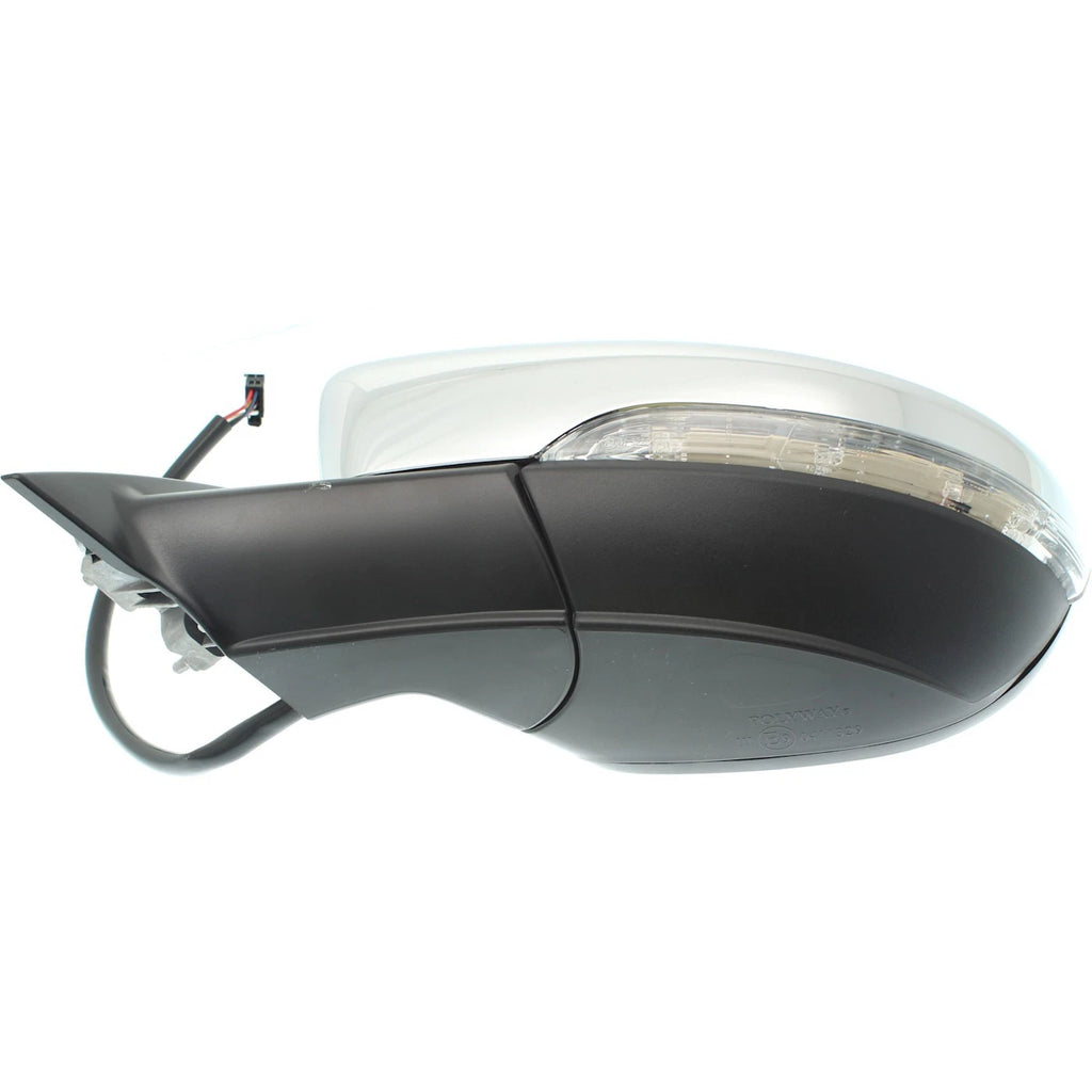 Set of 2 Chrome Mirrors for Volkswagen Beetle (2012–2018)