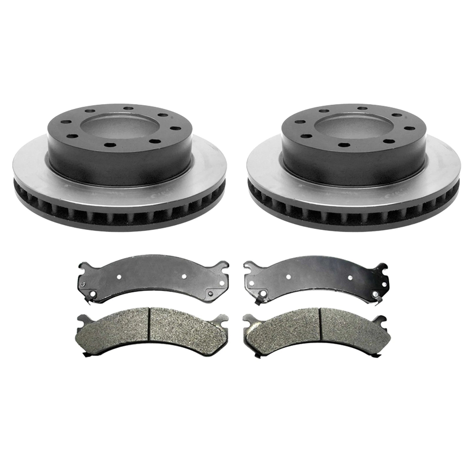 ACDelco Gold Front Brake Kit 325mm Disc Rotors Pads for H2 Yukon Sierra Suburban (2003–2006)