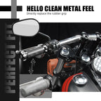 CNC Handlebar Hand Grips for Harley Dyna Super Glide Sport EFI (2006–2017)
