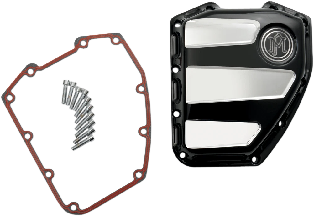 Performance Machine Cam Cover for Harley Twin Cam (2000–2017) - Scalloped Platinum Cut