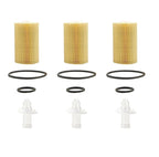 3X Oil Filter for Lexus IS500, Toyota Tundra, Land Cruiser (2007–2023) - Wix 57041