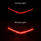 Rear Fender Tip Accent Vertical LED Lights for Honda Goldwing (2012-2017)