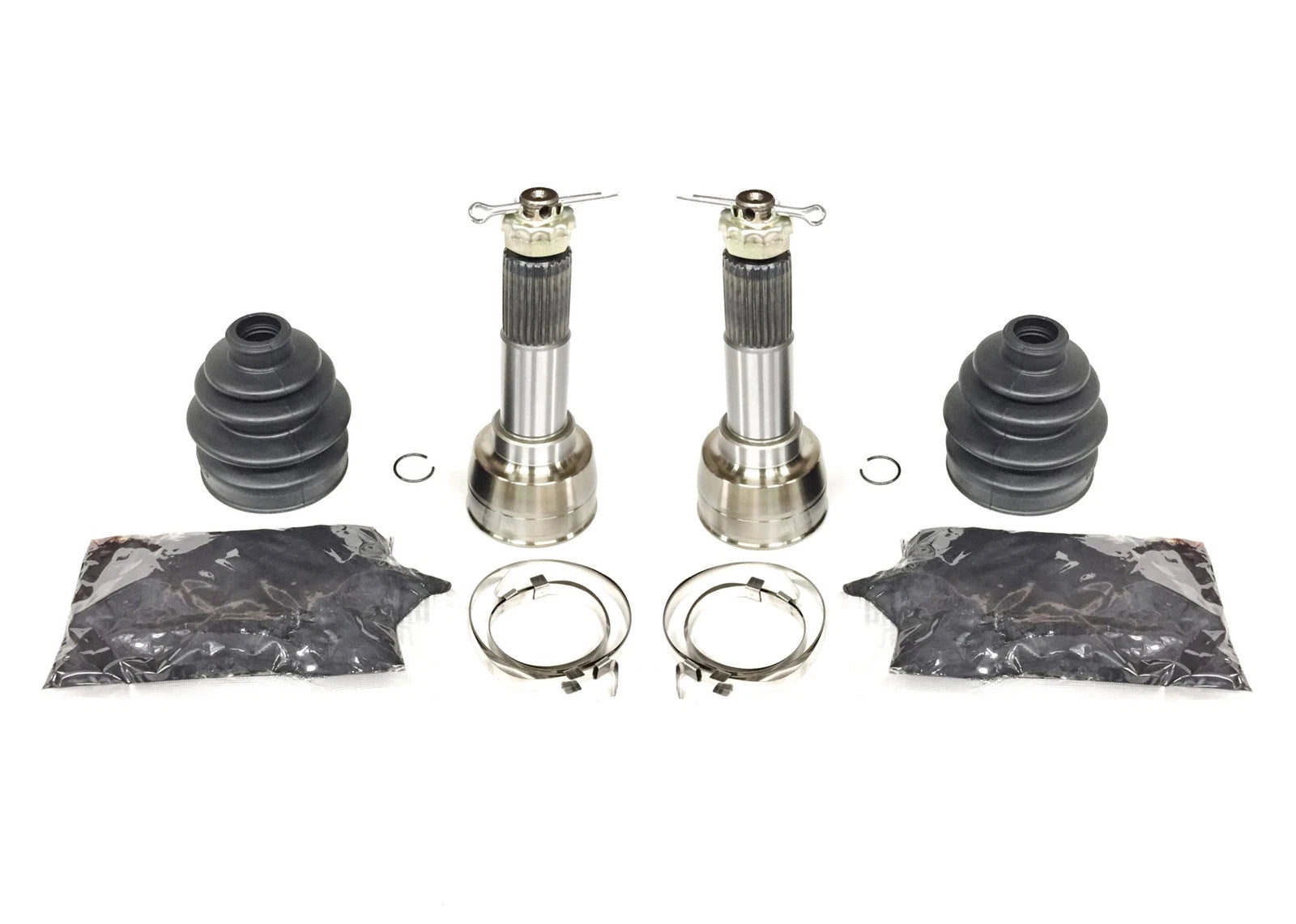 Set of 2 Rear Outer CV Joint Kits for Yamaha Grizzly 660 (2002)