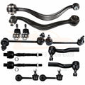 Set of 12 Suspension Components for Ford Fusion (2006–2009)
