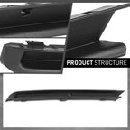 Bumper Trim for Volkswagen Jetta (2015–2018) with Fog Light Hole
