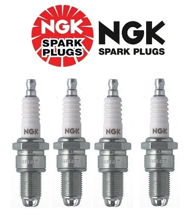 Set of 4 NGK Spark Plugs 1263 for Audi 100 200 90 Coupe VW Cabriolet EuroVan