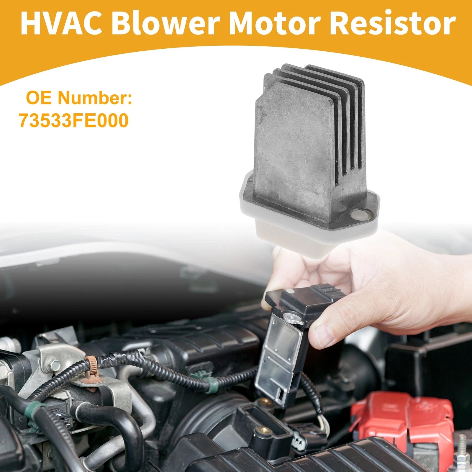 HVAC Blower Motor Resistor No. 73533FE000 for Subaru Impreza 