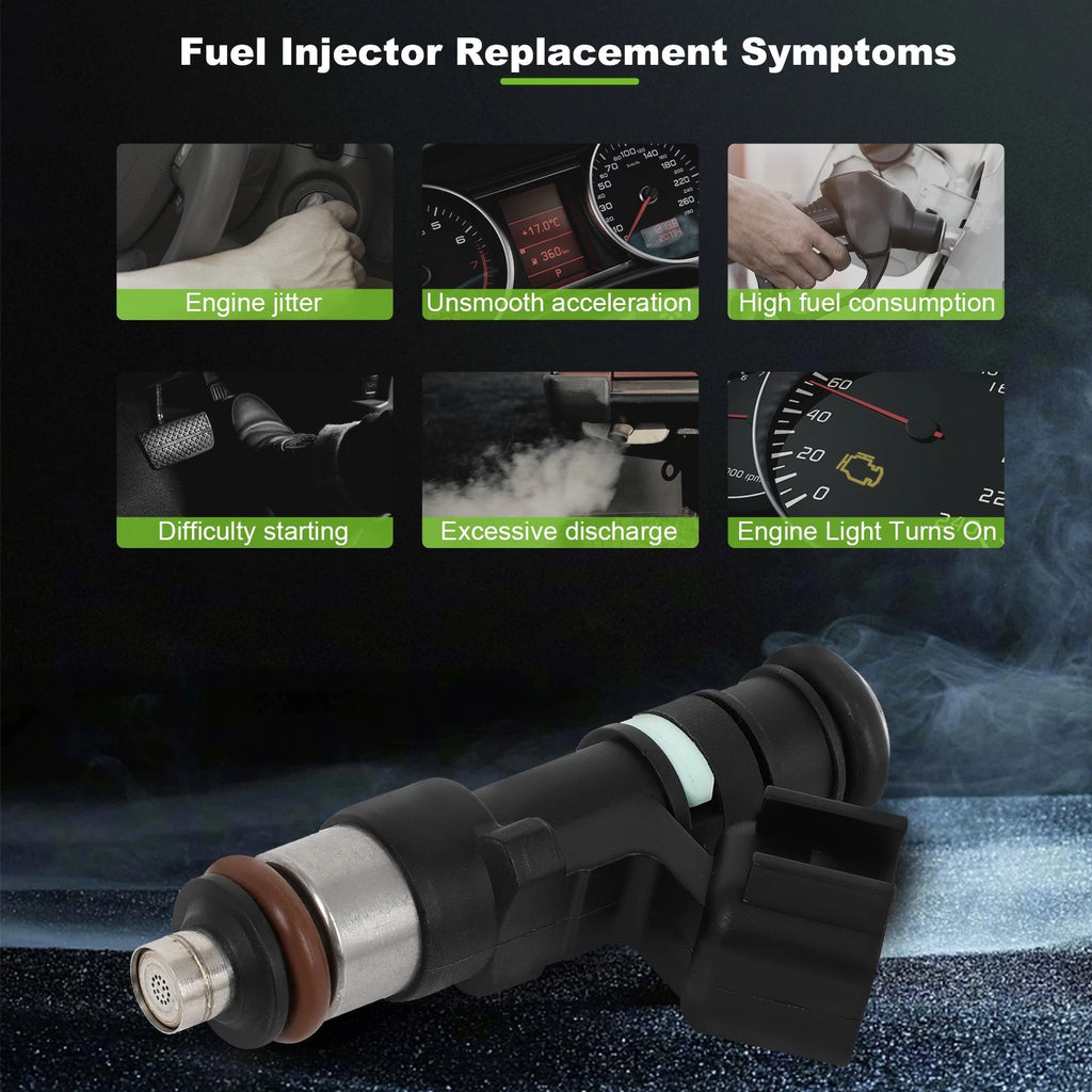 8Pcs Fuel Injectors for Ford Mustang V8 5.8L (2013–2014) FJ1163 DR3Z9F593A