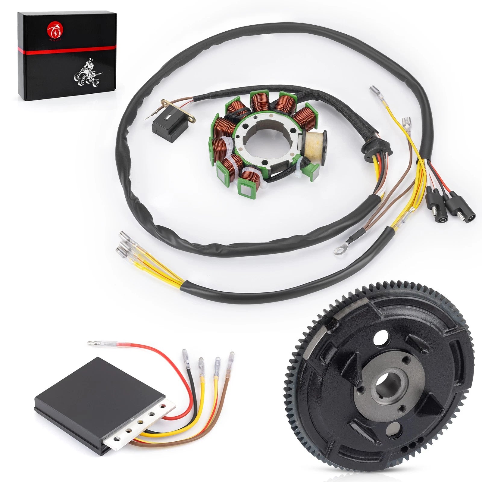 Stator & Flywheel Rotor with Regulator Rectifier for Polaris Xplorer 400 (1996–2002)