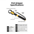 Fish Handling Device with Integrated 20 kg Scale for Freshwater Fishing