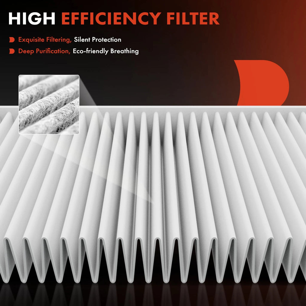 Set of 4 Activated Carbon Cabin Air Filters for Nissan Xterra (1998–2004)
