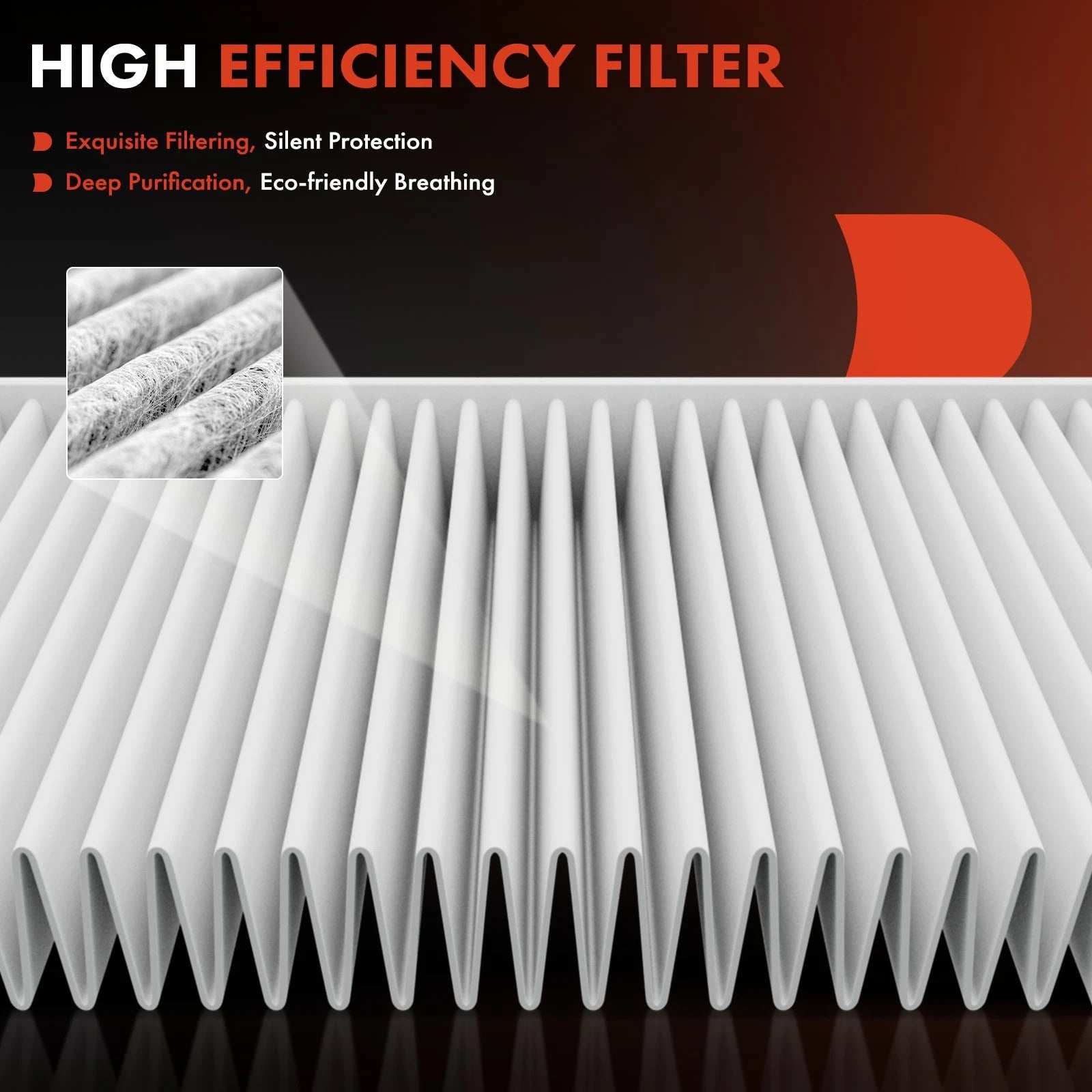 Set of 4 Activated Carbon Cabin Air Filters for Nissan Xterra (1998–2004)