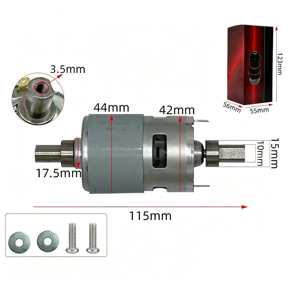 21V Motor-Driven Grinding Machine with 755 Motor and Dual Wheel Configuration