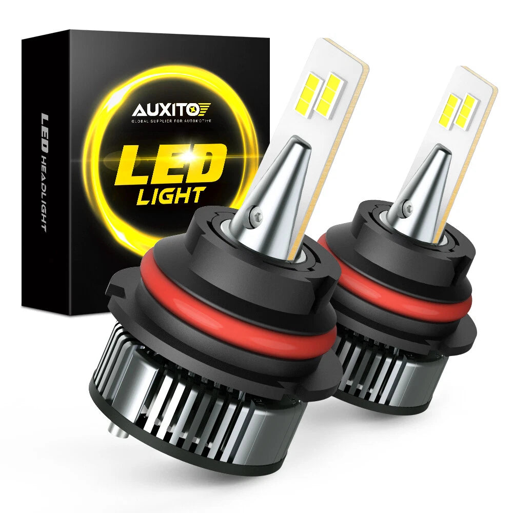 2X 9007 LED Headlight Bulbs for [Make Model]