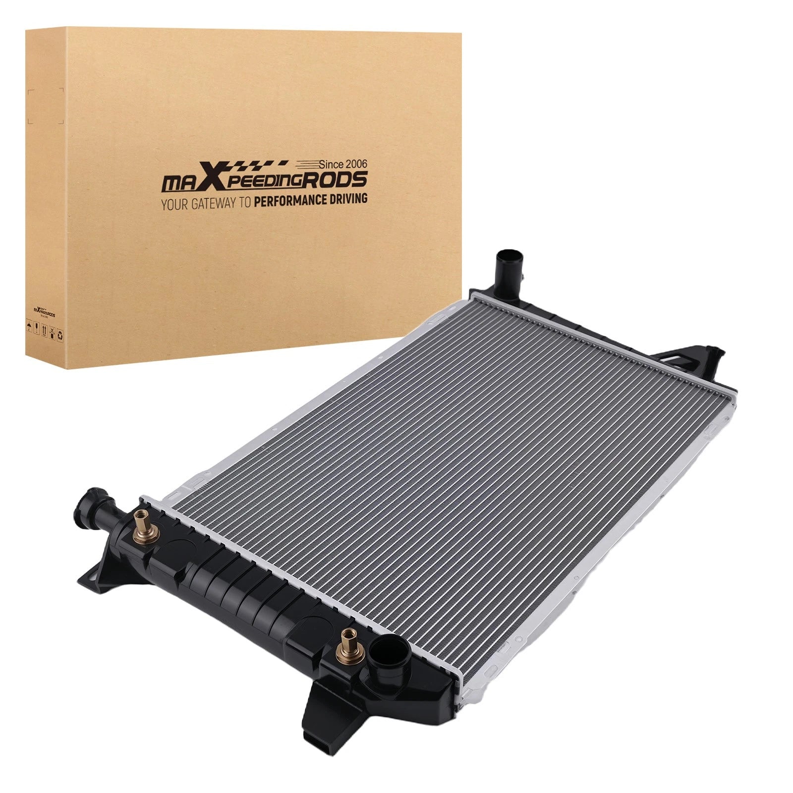 Aluminum Cooling Radiator for Ford F-250 Bronco 5.0L 5.8L (1985–1997) CU1453