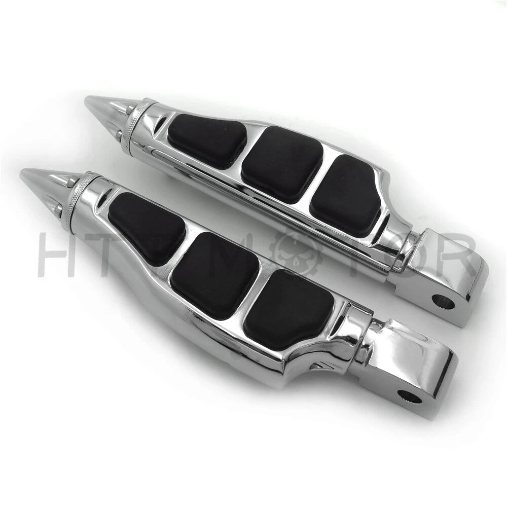 Stiletto Spike Footpegs for Honda VTX1800 (2002–2008) & Fury (2009–2018)