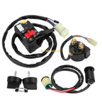 Handlebar Key Starter Relay Switch Kit for Honda Foreman 450 TRX450FM (1998–2004)