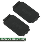 Side Truck Bed Molding Plug Hole Cover for Ford F150 F250 F350 (2015–2023)