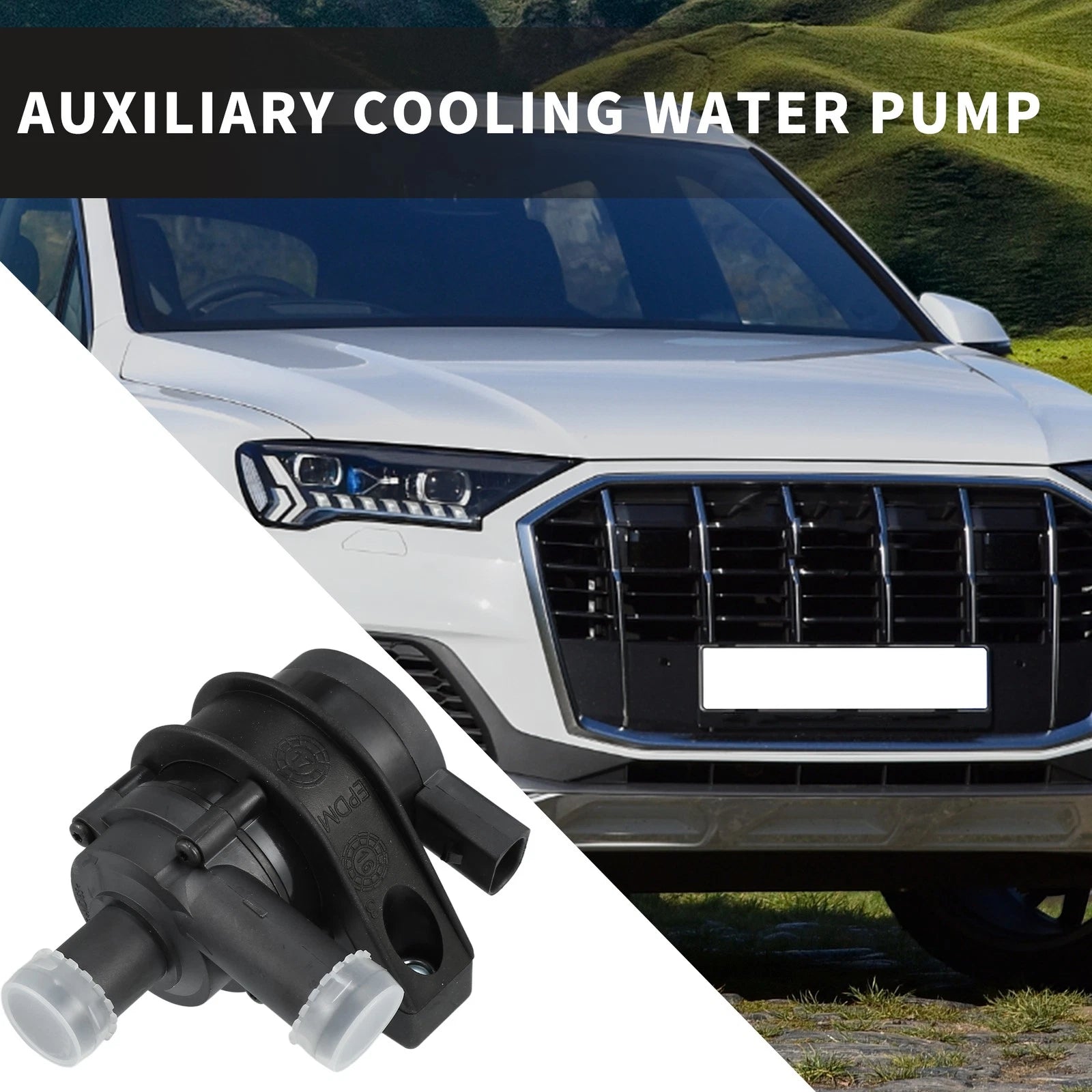 Auxiliary Water Pump for Audi A3 L4 2.0L (2006–2013) & VW Beetle (2006–2010) 1K0965561J