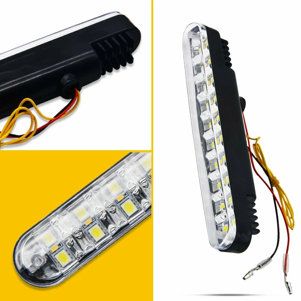 30-LED Light Bar for Car Truck DRL Brake Turn Signal Tail Strip