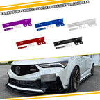 Universal Front Bumper Grille License Plate Relocator Bracket Bar for JDM (2000–2025)