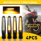 Set of 4 Universal Amber Motorcycle Turn Signal Flashers for Suzuki DRZ400S