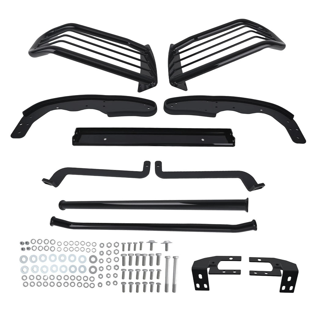 Steel Front Bumper Bull Bar Guard for Toyota Tacoma (2005–2015) Black