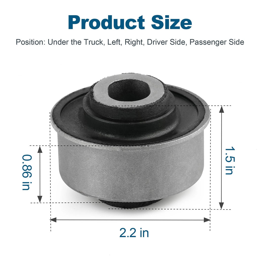 Torsion Bar Support Insulator for Chevrolet Silverado GMC Sierra (2007–2019) 20829013
