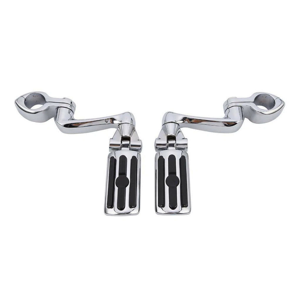 32mm Adjustable Footpeg Pegs Mount Kit for Highway Bars (1 1/4")