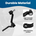 2X Front Pitman & Idler Arms for Chevrolet GMC C1500 C2500 C3500 K1500 (1990–1999)