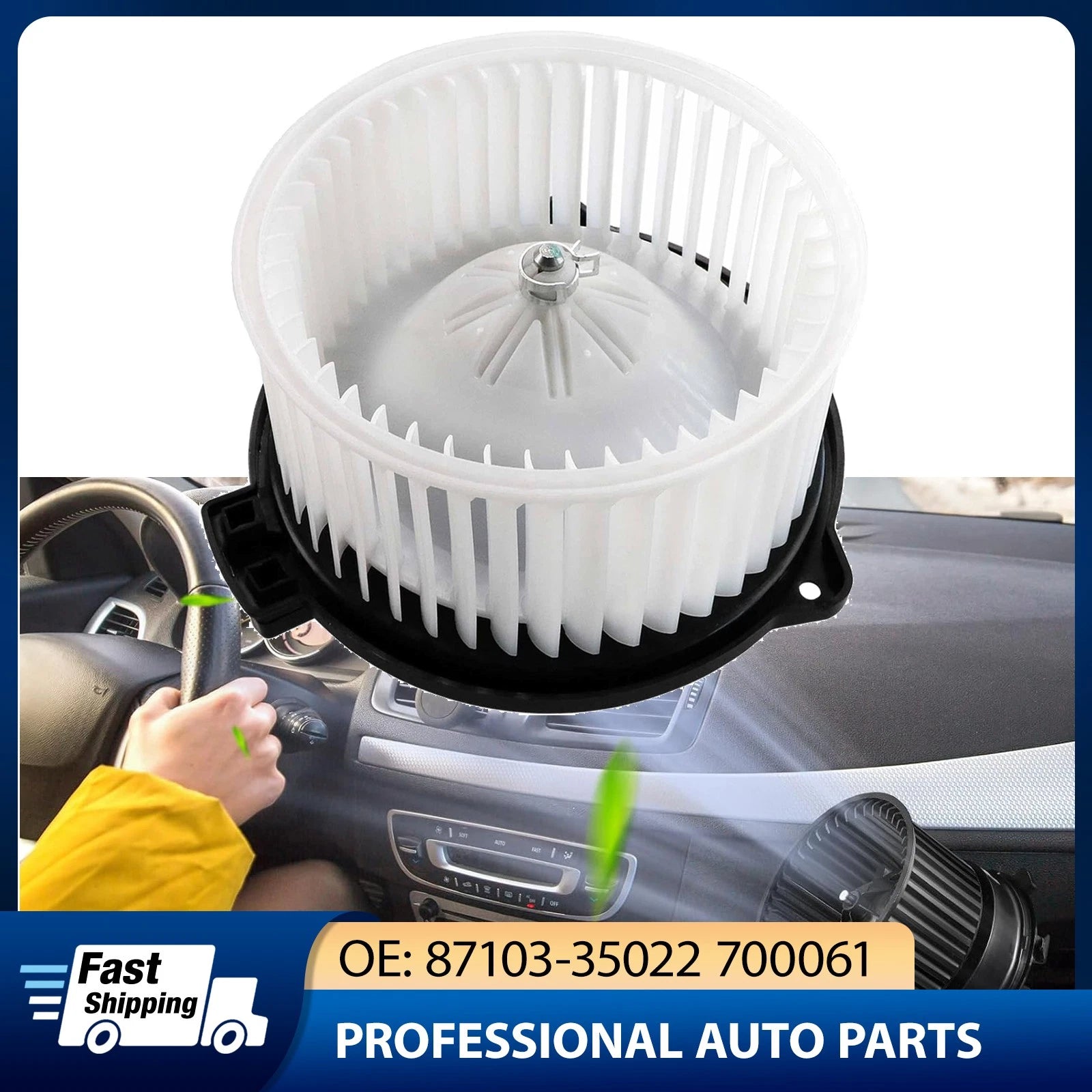 Rear A/C Heater Blower Motor for Dodge Grand Caravan (2008–2010)