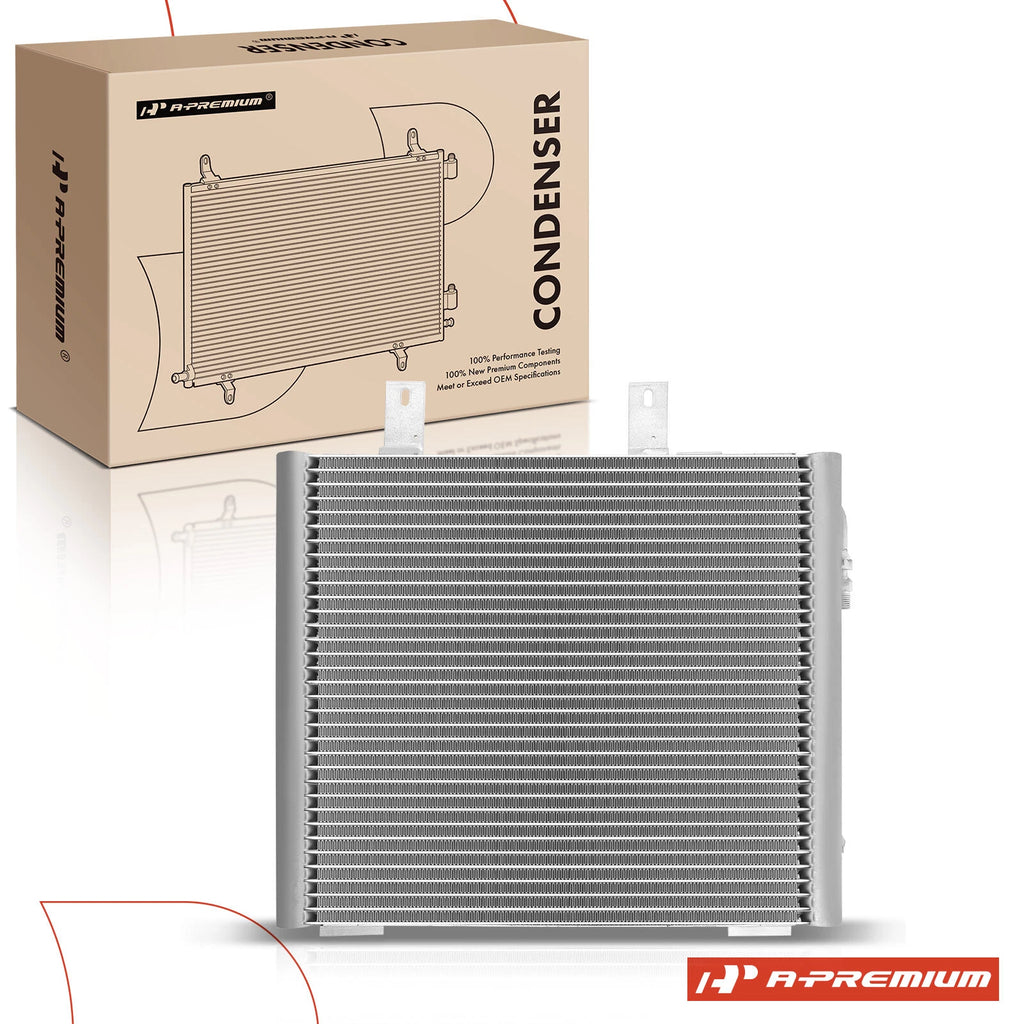 A/C Condenser with Bracket for BMW 325i 318i M3 E30 (1987–1993)