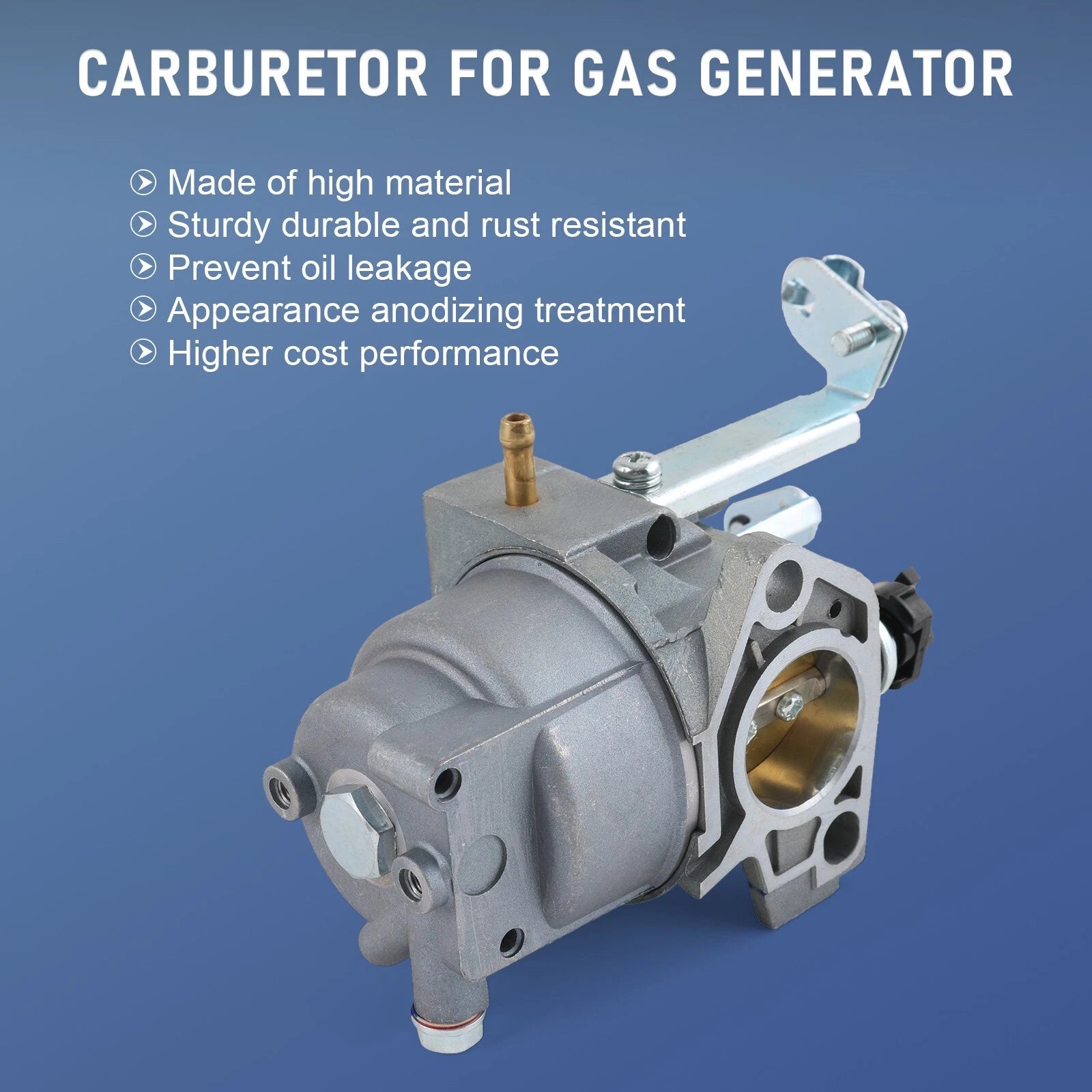 Carburetor and Gasket for CAT RP6500 RP6500E (Gas Generator)