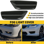 Set of 2 Fog Lamp Covers for Accord Sedan (2013–2015) 71102T2AA00 Black Right & Left