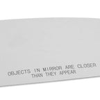 Right Side Rear View Mirror Glass for Jeep Wrangler (1987–1993)