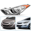 Left Headlight for Hyundai Elantra (2011–2013)