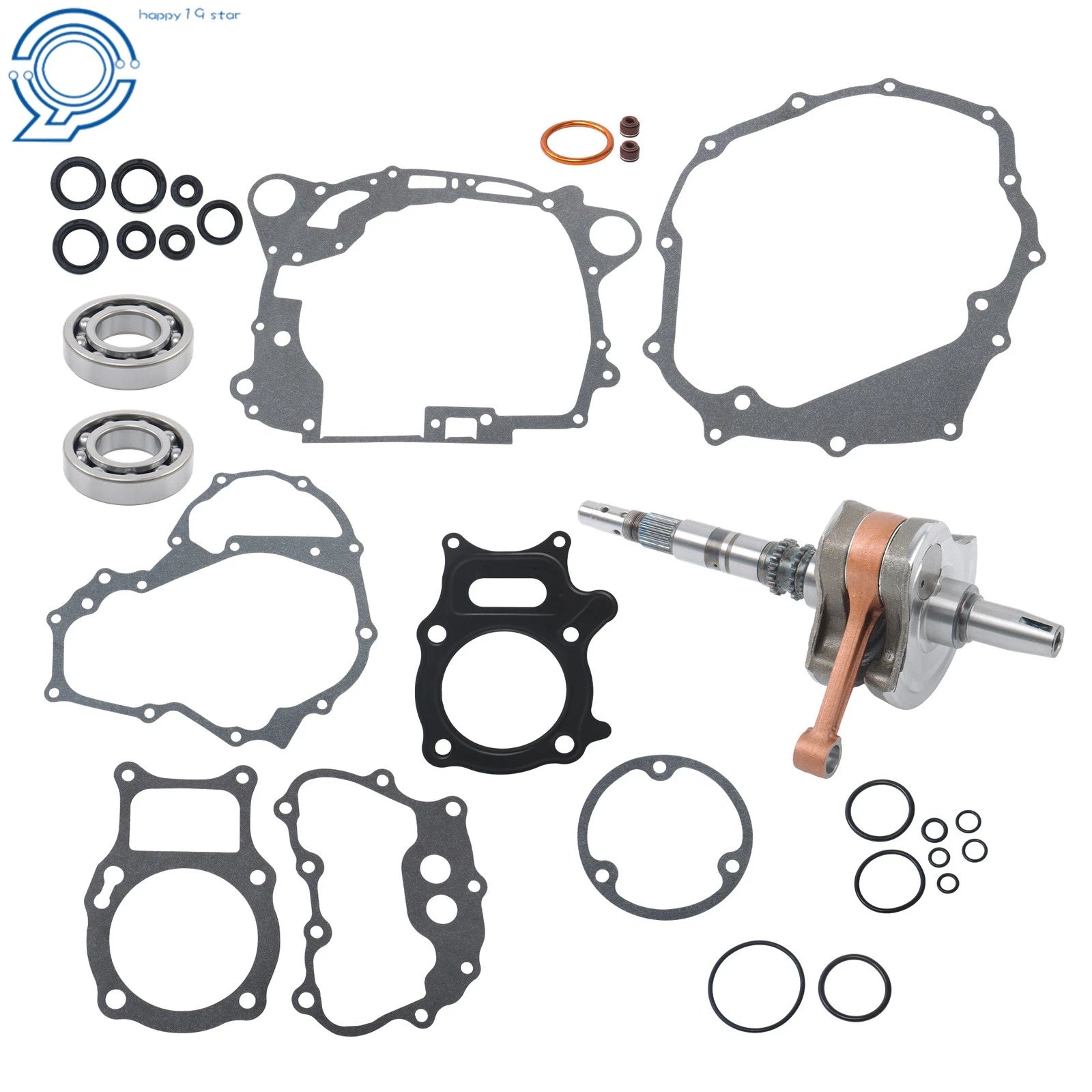 Crankshaft Rebuild Set for Honda TRX250 Recon (2002–2014)
