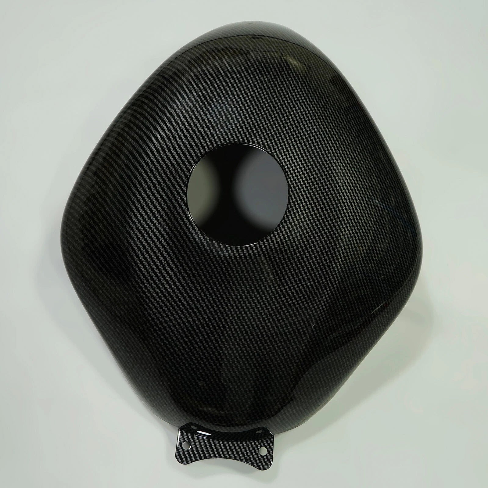 Carbon Fiber Fuel Gas Tank Cover for Kawasaki Ninja ZX6R (2007–2008)