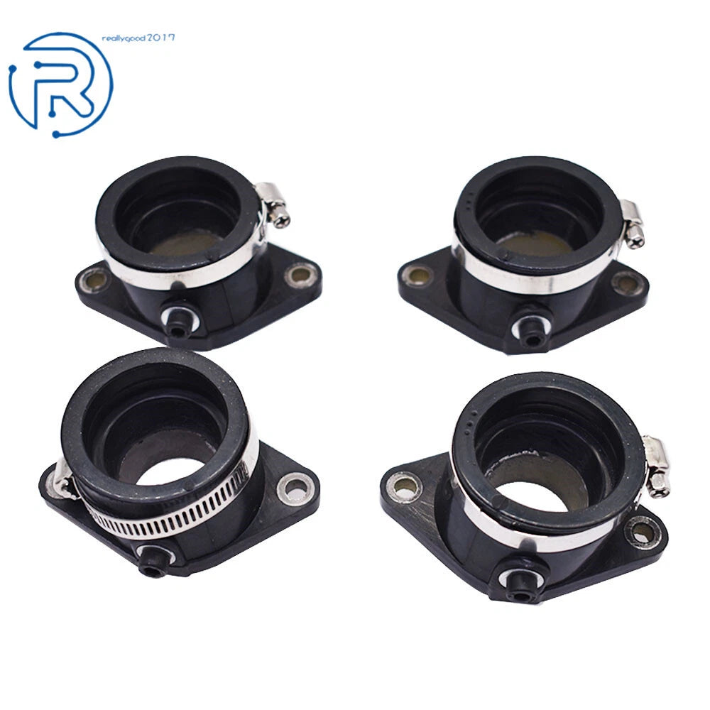 Set of 2 Intake Manifold Carb Boots for Suzuki GS550 GS650 (1980–1983)