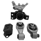 Set of 4 Engine Motor & Trans Mounts for Nissan Sentra (2013–2017)