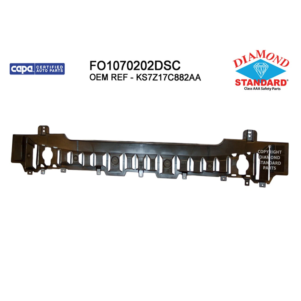 Replacement Polypropylene Front Bumper Impact Absorber for See Compatibility Chart