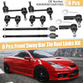 Set of 8 Sway Bar Link Tie Rod Ends No.K9545 for Toyota Corolla 