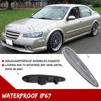 Set of 2 Clear Front Corner Side Marker Lights for Nissan Maxima