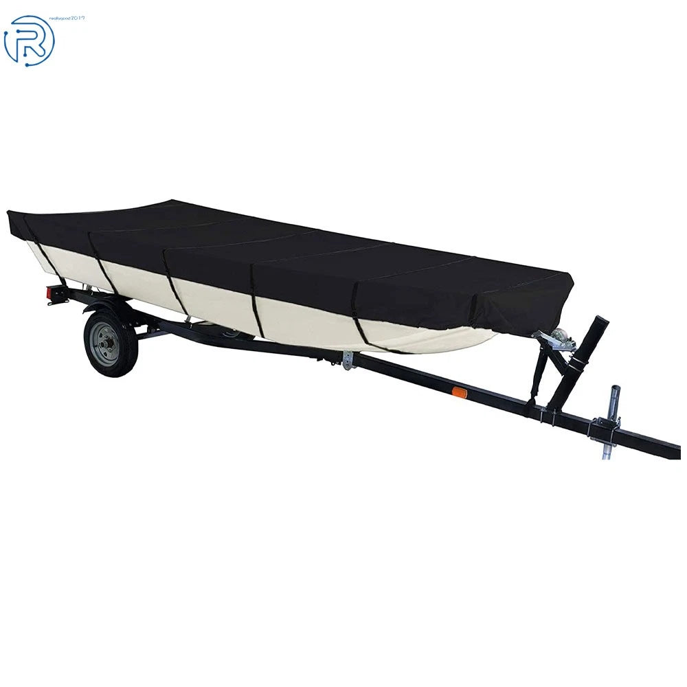 210D Waterproof Boat Cover for Jon Boat (Beam Width Up to 75")