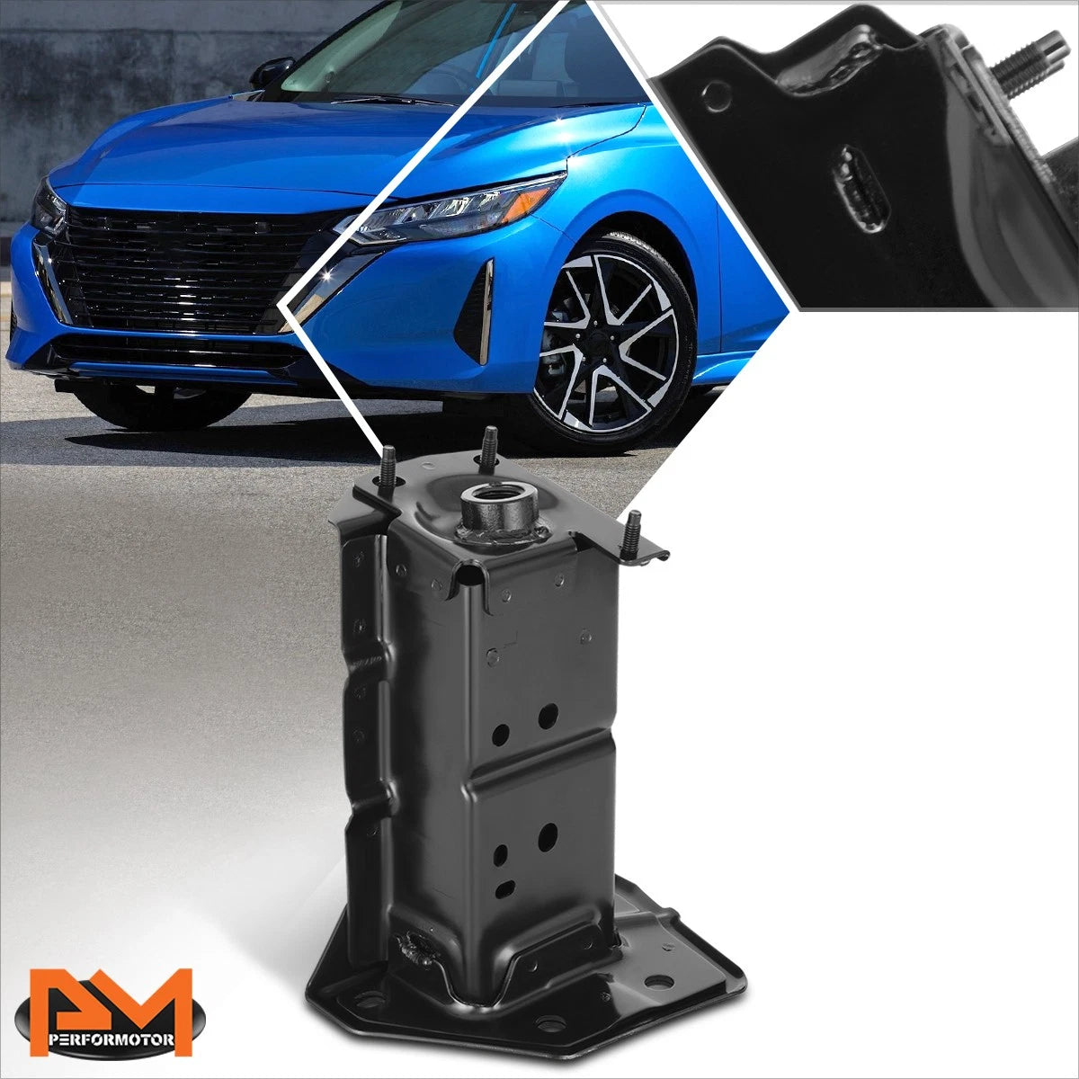 Front Left Bumper Cover Reinforcement Support Bracket for Nissan Sentra (2013–2019)