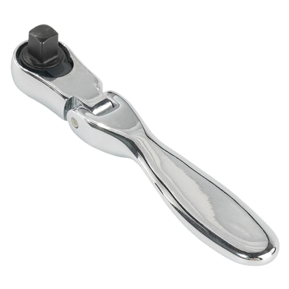 2-in-1 Ratchet Wrench Screwdriver Chrome-Vanadium Steel