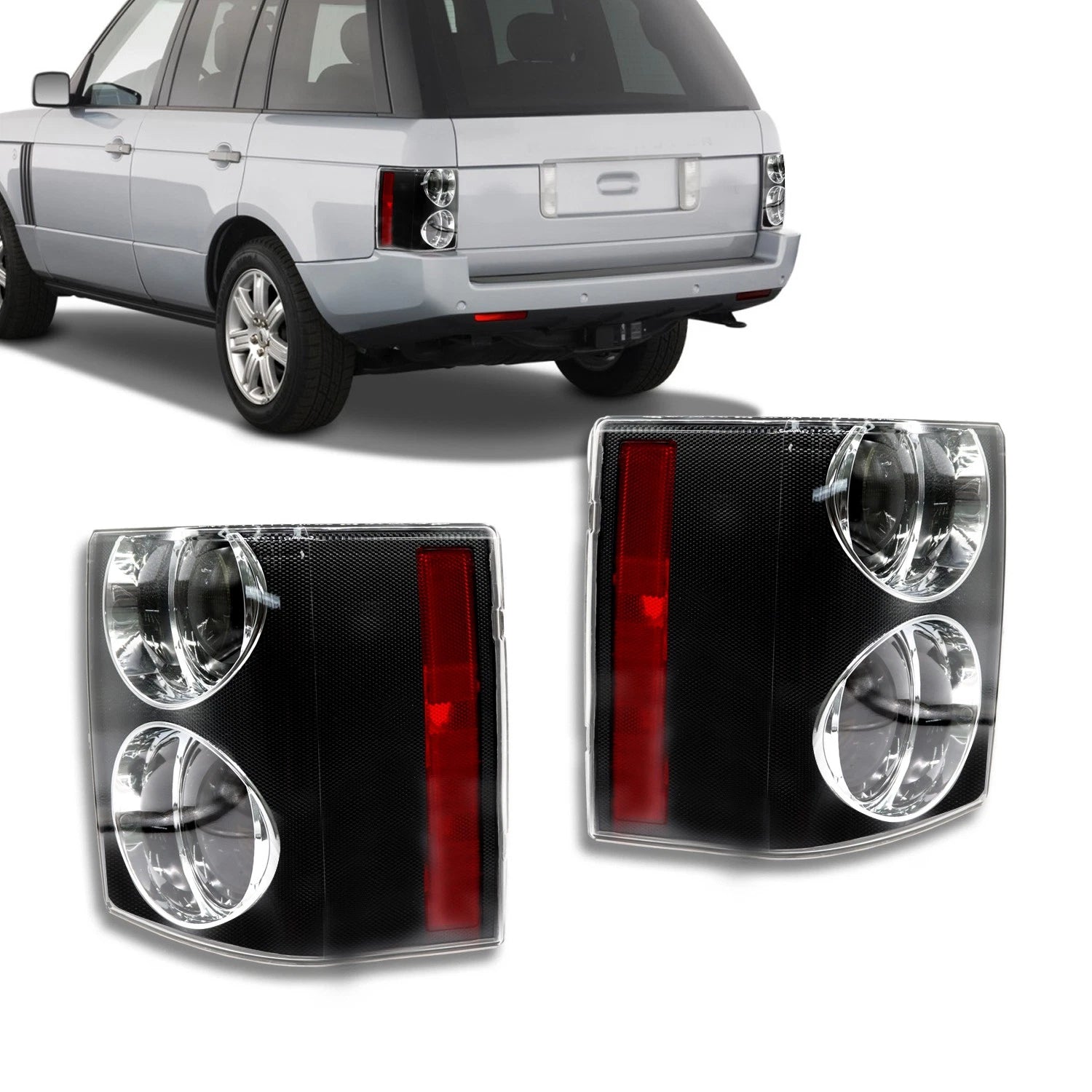 2X Rear Tail Light Lamp for Land Rover Range Rover HSE L322 (2002–2009)